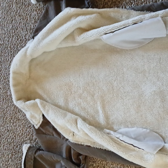 NWOT Stylish women's light forest green suede jacket - Picture 5 of 12